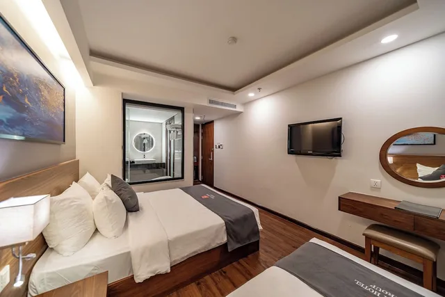 غرفة سوبيريور ثلاثية بسرير كوين وسرير فردي، Edoya Hotel Ben Thanh 3/10