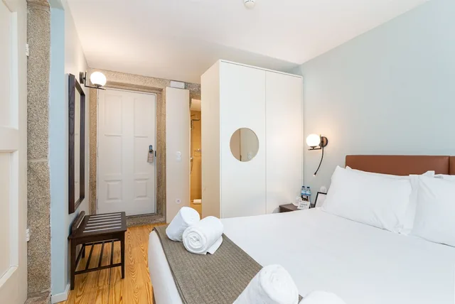 غرفة مريحة بسرير مزدوج بإطلالة على الحديقة، Descobertas Boutique House 2/5