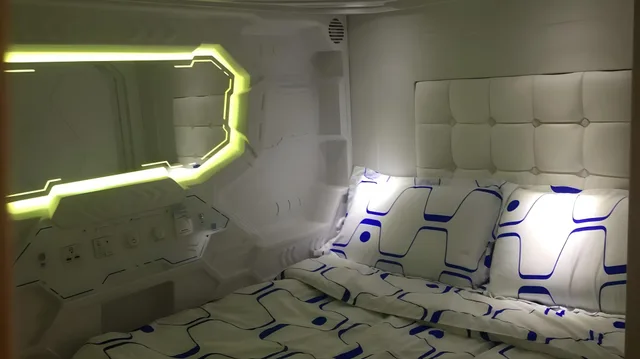 غرفة ديلوكس بسرير مزدوج، Space Capsule Hotel 2/2