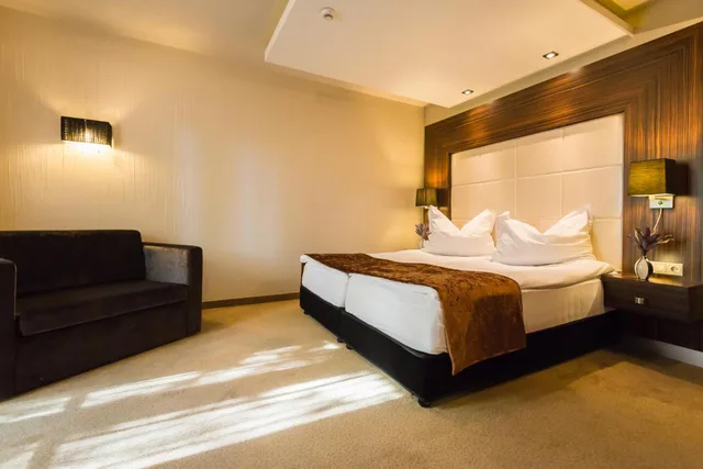 غرفة قياسية بسريرين منفصلين، Duna Garden Hotel 3/9
