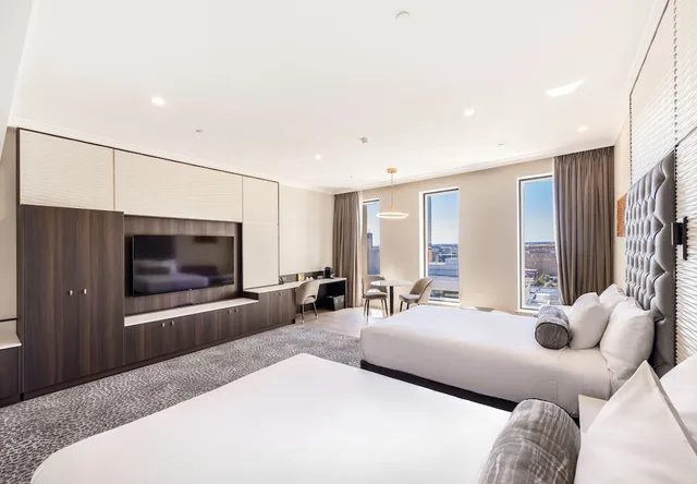 غرفة كلوب بسريرين مزدوجين، Duxton Hotel 2/4
