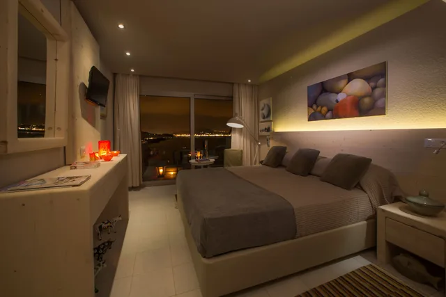 غرفة ديلوكس بسريرين منفصلين بإطلالة على الحديقة، Ionian Hill Hotel 9/10