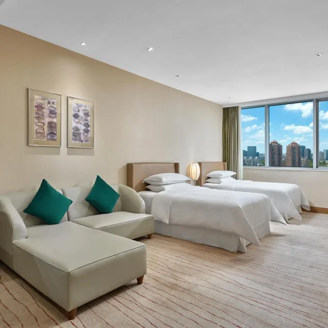 غرفة سوبيريور ديلوكس بسريرين منفصلين، Four Points By Sheraton Shanghai Daning 1/10