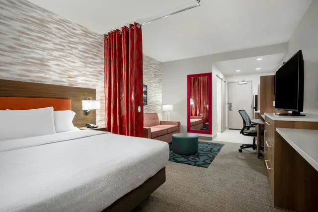 استوديو بسرير كينج، Home2 Suites by Hilton Calhoun 1/3