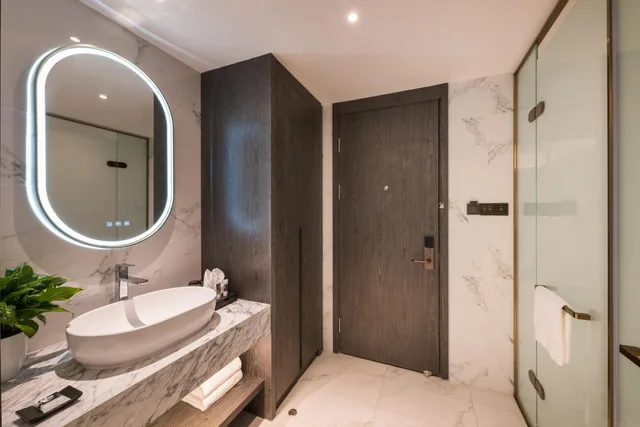 غرفة داخلية سوبيريور بسريرين منفصلين، Mercure Shanghai Necc 6/8