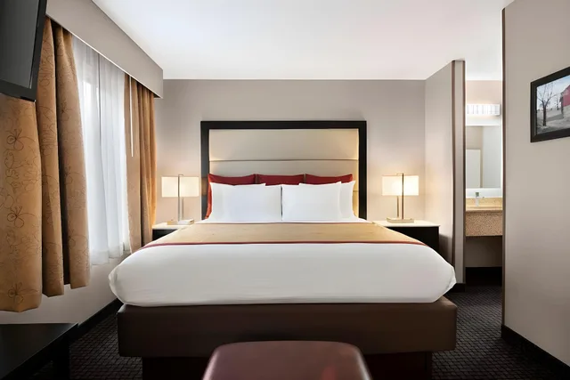 جناح بسرير كوين لذوي الإعاقة، Lancaster Suites 1/1
