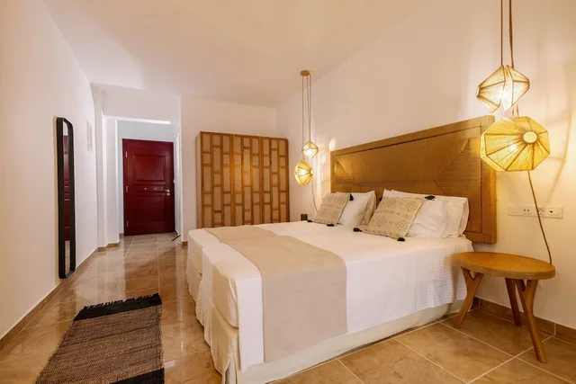 غرفة كلاسيكية بسريرين منفصلين بإطلالة على البحر، Ariadne Hotel 1/7