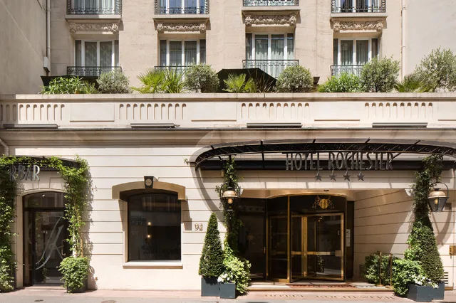 غرفة بسريرين مزدوجين، Hotel Rochester Champs-Elysees 1/1