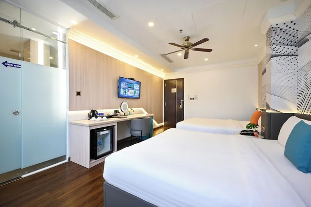 غرفة عائلية بسريرين كينج، Cicilia Saigon Hotels and Spa 7/10