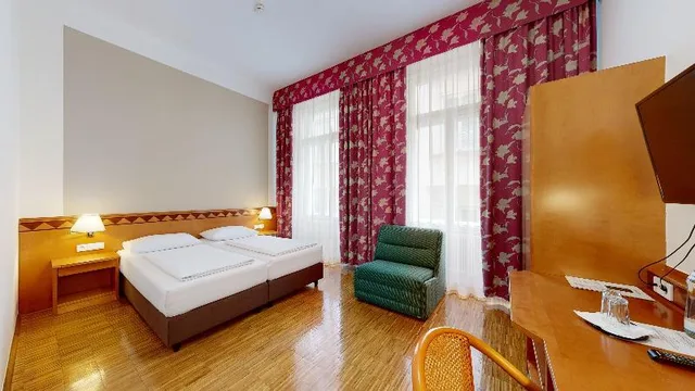 غرفة قياسية بسريرين مزدوجين، Hotel Post 2/2