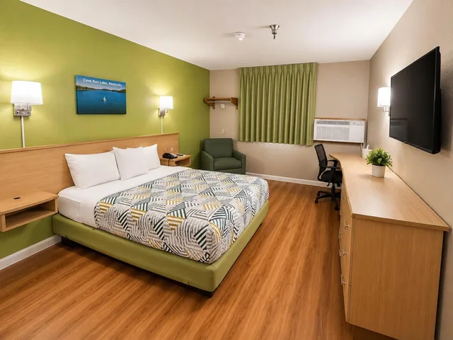 غرفة بسرير كوين لغير المدخنين، Motel6 Morehead, KY 8/10