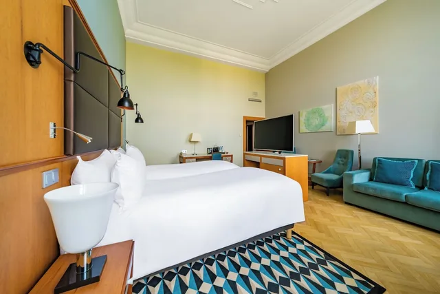 Junior Suite, Twin Beds, Sea Side، Sofitel Grand Sopot 3/10
