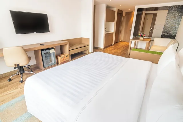 جناح جونيور بسرير كينج بحوض جاكوزي، Biohotel Organic Suites 9/10