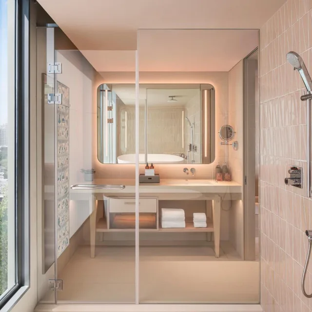 جناح جونيور ركني بسرير مزدوج، KROMO Bangkok, Curio Collection by Hilton 4/4