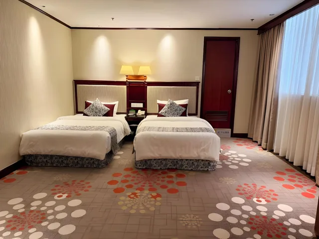 غرفة ديلوكس بسريرين مزدوجين بإطلالة على البحر، MACAU MASTERS HOTEL 1/2