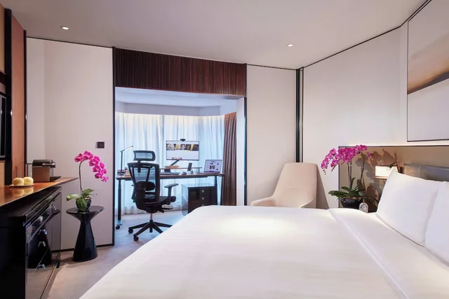 Horizon, Business, Club, King Bed، Shangri-La Singapore 2/3