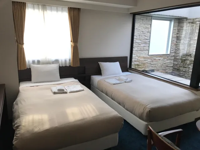 غرفة بسريرين منفصلين، Hotel Emit Ueno 1/6