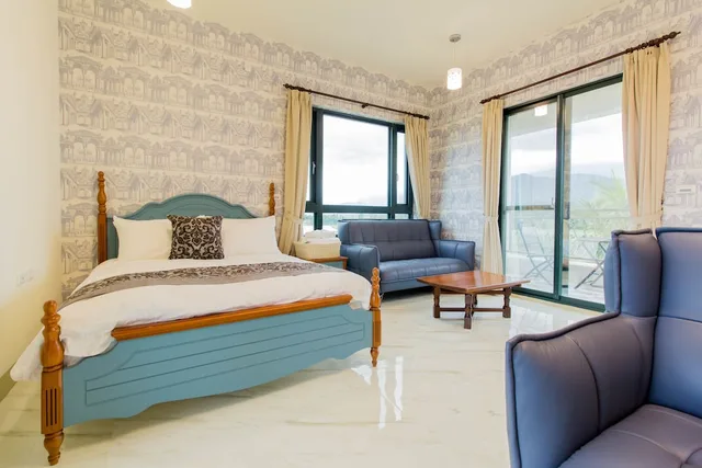 غرفة عائلية بأربعة أسرّة وسريرين مزدوجين، Shan Hai B&B 2/4