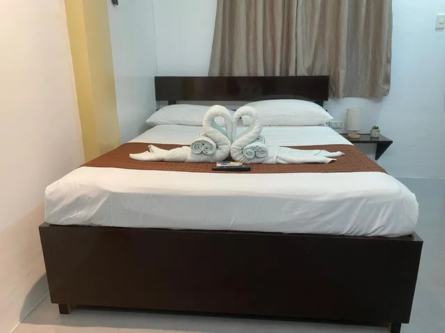 غرفة بسرير مزدوج بشرفة، Papa Fred S Beach Resort 5/7