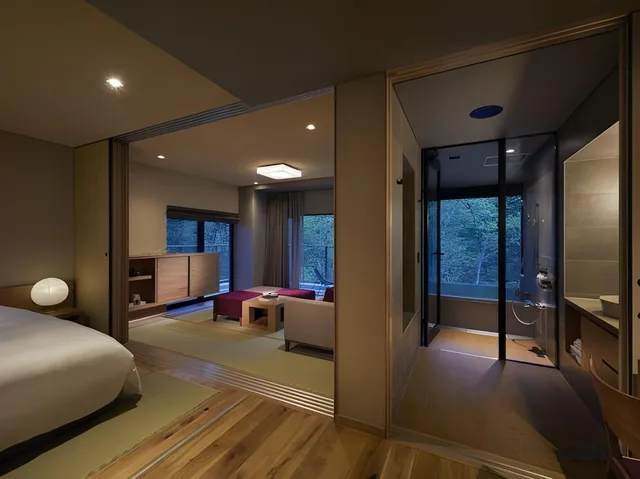 غرفة ديلوكس بسريرين منفصلين، Okujozankei Onsen Kasho Gyoen 1/1