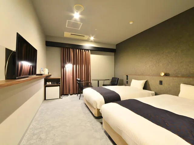 غرفة سوبيريور بسريرين مزدوجين للمدخنين، LC Goryokaku Hotel 1/2