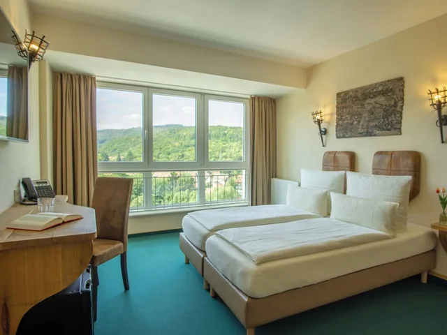 غرفة مفردة بسرير مزدوج، Hasseröder Burghotel 1/10
