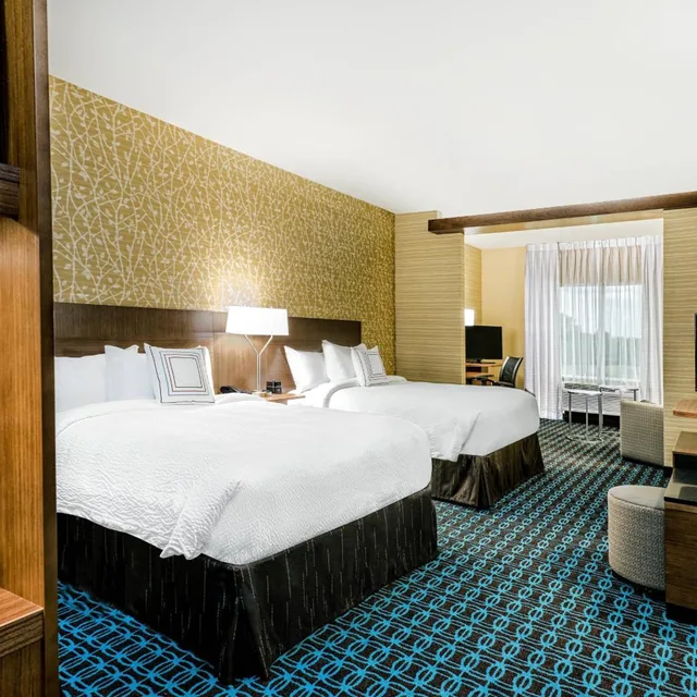 استوديو كبير بسريرين كوين مع أريكة، Fairfield Inn And Suites Van Canton Area 1/2