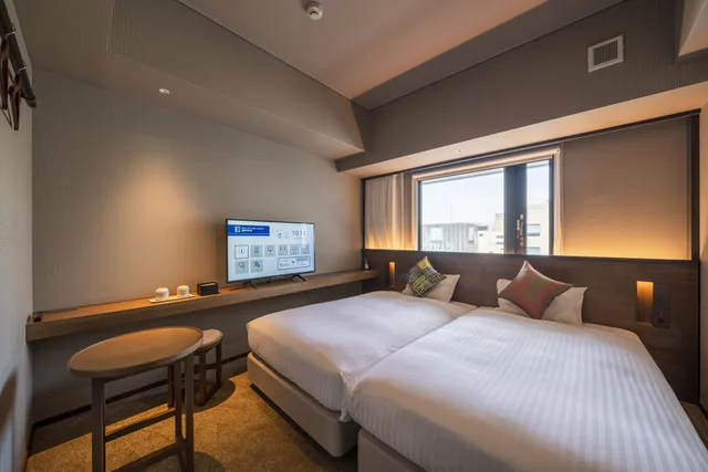 غرفة قياسية مفردة بسريرين منفصلين، Hotel Oriental Express Fukuoka Nakasu Kawabata 1/5