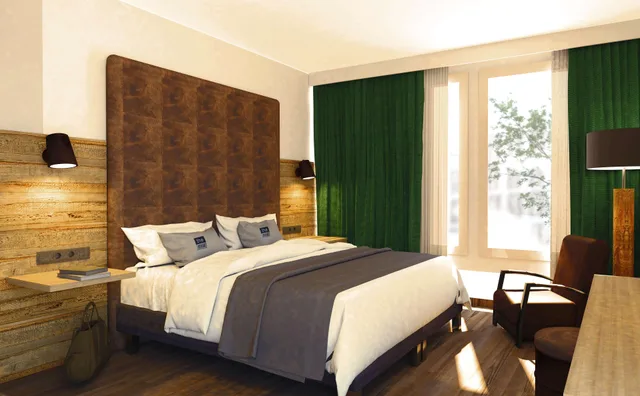 غرفة بسرير كوين لذوي الإعاقة، Holiday Inn - the niu, Crusoe Bremen Airport 1/4
