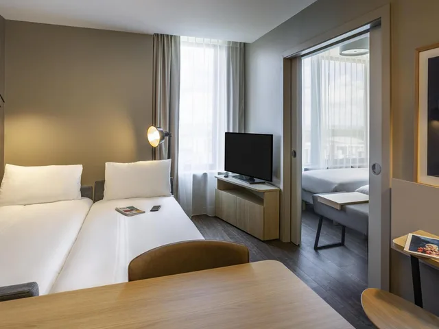 شقة بسريرين منفصلين، Aparthotel Adagio London Stratford 3/9