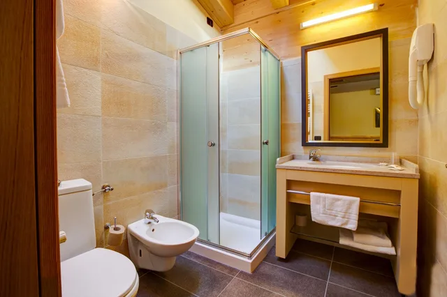 غرفة بسريرين منفصلين، Hotel Garnì Pegra 6/8