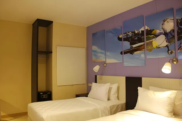 Semi Room, Standard, 2 Semi Double Beds، Sinar Sport Hotel 1/2