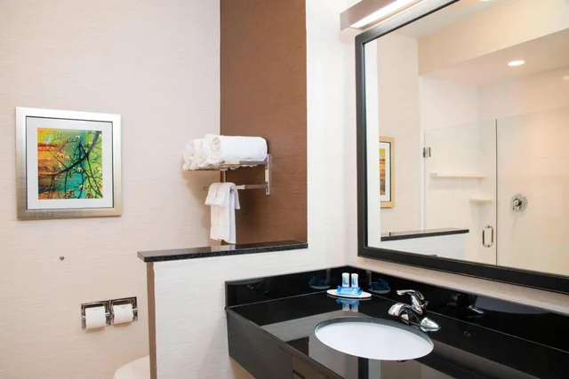 استوديو بسرير كوين مع أريكة، Fairfield Inn Suites Fredericksburg 3/5