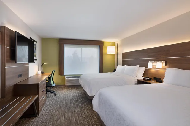 غرفة بسريرين كوين لذوي الإعاقة، Holiday Inn Express and Suites Salem North - Keizer 1/3