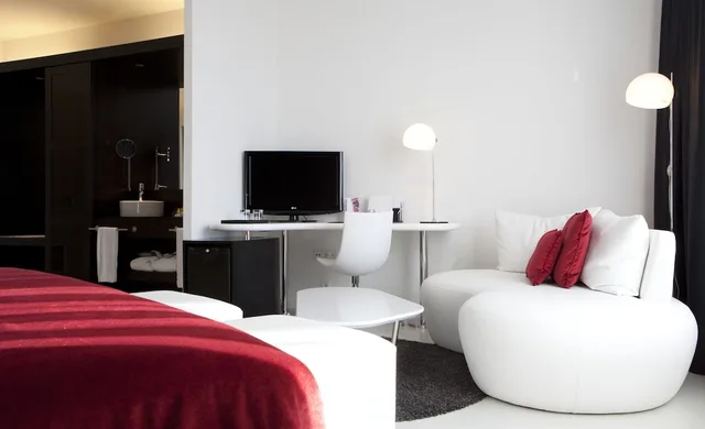 غرفة ديلوكس بسرير مزدوج، Porta Fira Hotel 2/3