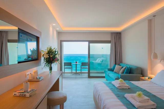 جناح جونيور بإطلالة على البحر، Amada Colossos Resort 3/7