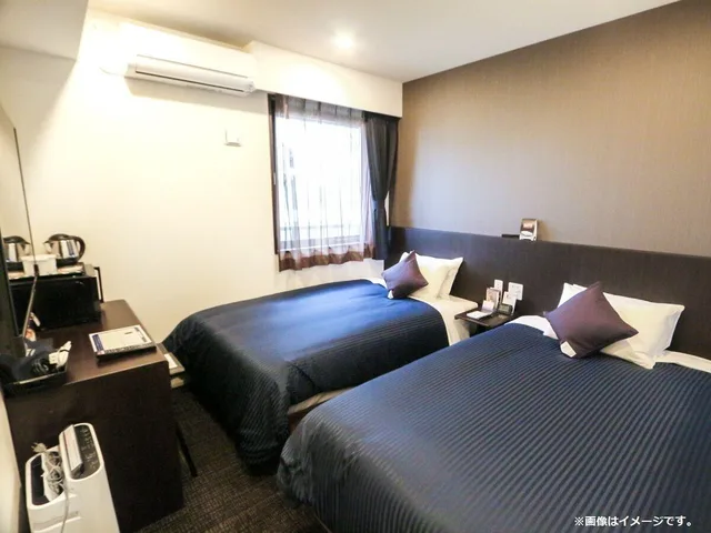 Semi Room, 2 Semi Double Beds، Hotel Livemax Premium Sapporo Odori Park 2/2