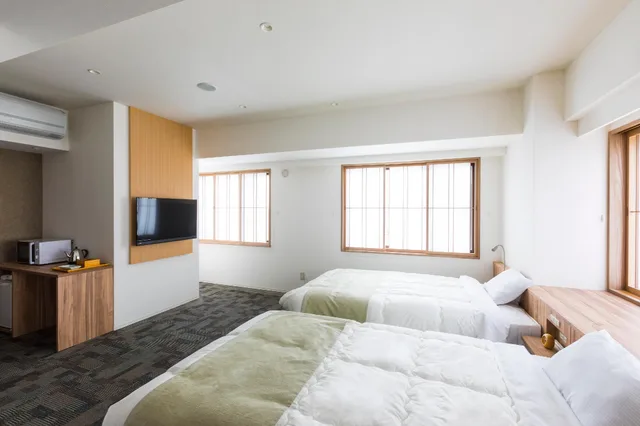 Semi Room, Deluxe, 2 Semi Double Beds، New Tomakomai Prince Hotel NAGOMI 1/2