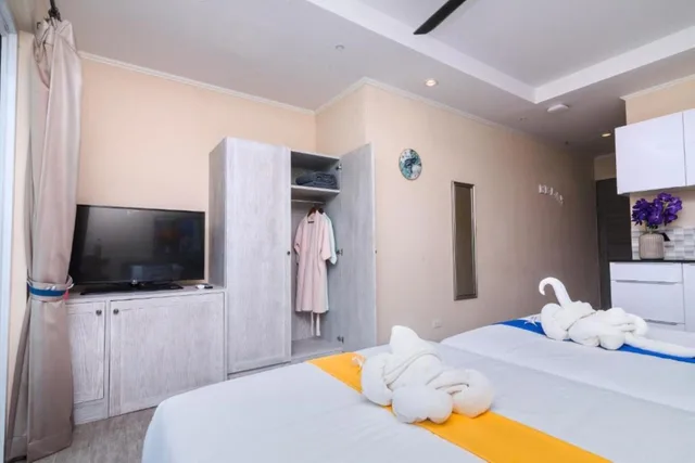 استوديو ديلوكس بسريرين منفصلين مع أريكة، Surf and Sand Resort 5/10