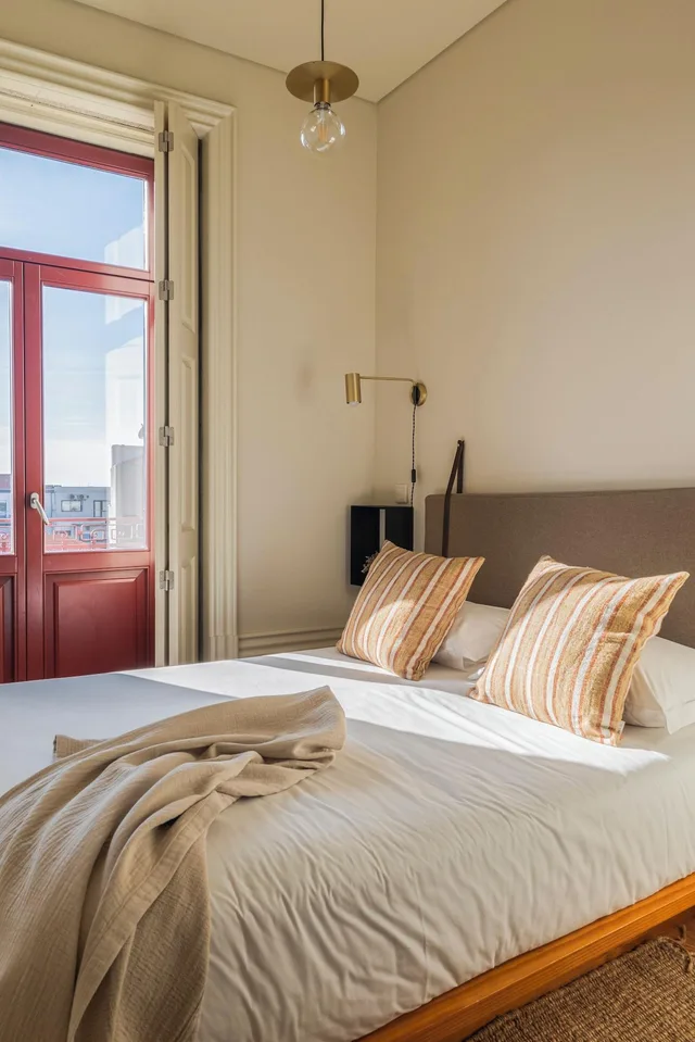 شقة بإطلالة على المسبح بشرفة بغرفتي نوم، Aparthotel Oporto Alves Da Veiga 1/10