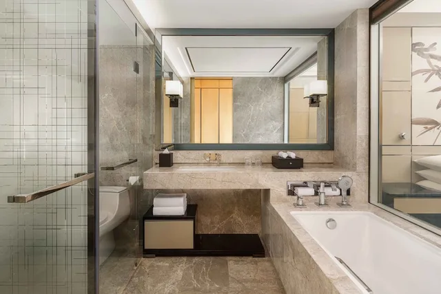غرفة كلوب ركنية بسرير كينج، Shanghai Marriott Hotel Parkview 3/3