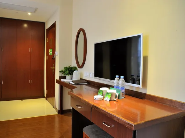غرفة بسريرين منفصلين، GreenTree Inn Suzhou Industrial Park Qingjian Lake Express Hotel 2/2