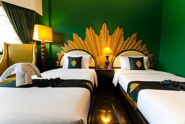 غرفة ديلوكس بسريرين منفصلين، Khaosan Palace Hotel 2/2