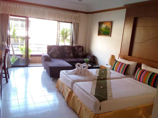 غرفة سوبيريور ديلوكس بسرير مزدوج أو سريرين منفصلين، Seaview Hotel Sriracha 4/10