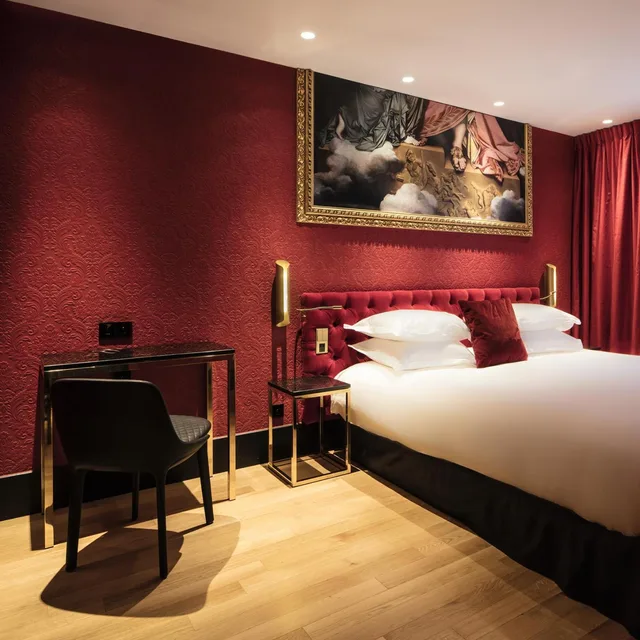 غرفة عائلية ثلاثية، Hotel Eiffel Petit Louvre 7/9