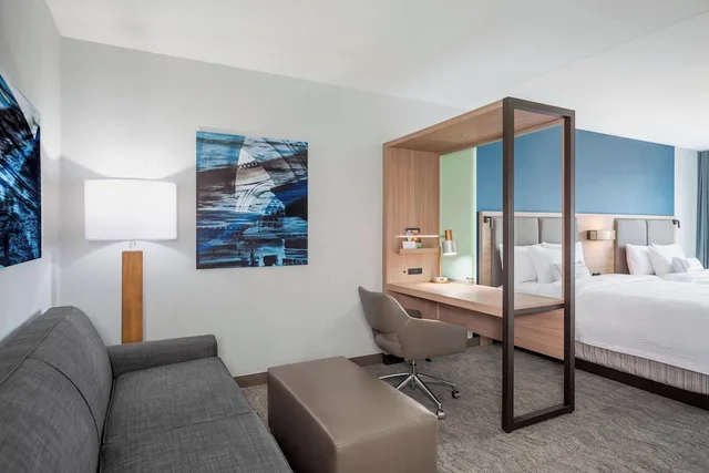 جناح بسريرين كوين بإطلالة على البحيرة مع أريكة، Springhill Suites By Marriott Madison 1/5