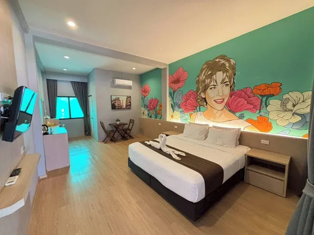 غرفة إليت بسرير مزدوج بإطلالة على الحديقة، TARNSIRI Boutique Resort 9/10