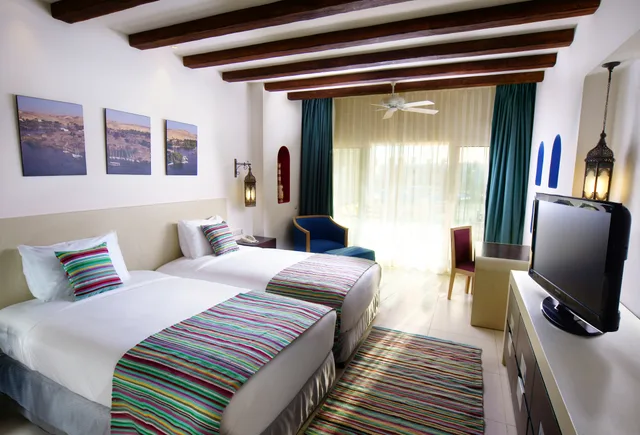 غرفة قياسية بسرير مزدوج، Hilton Marsa Alam Nubian Resort 1/1