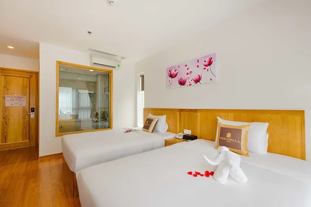 غرفة ديلوكس بسريرين مزدوجين، Rosabella Boutique Hotel 4/6