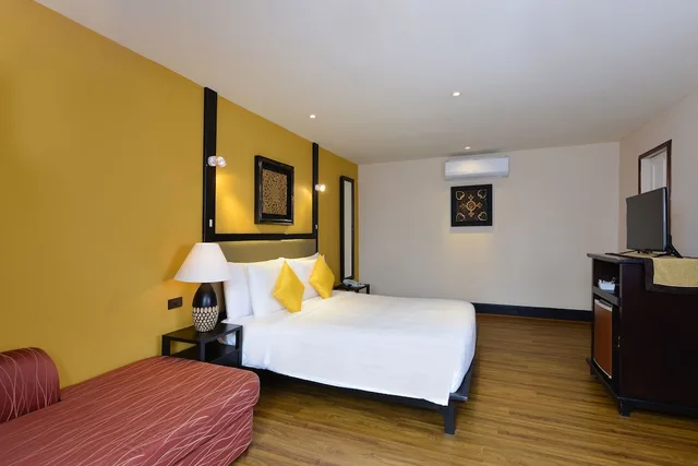 غرفة سوبيريور بسرير مزدوج بإطلالة على البحر، ANDAMAN WHITE BEACH RESORT 3/3